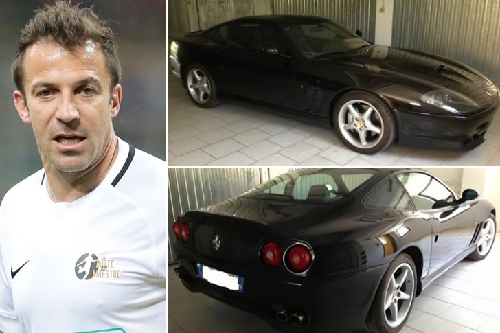 Alessandro Del Piero – Ferrari 550 Maranello – $ 50 mila